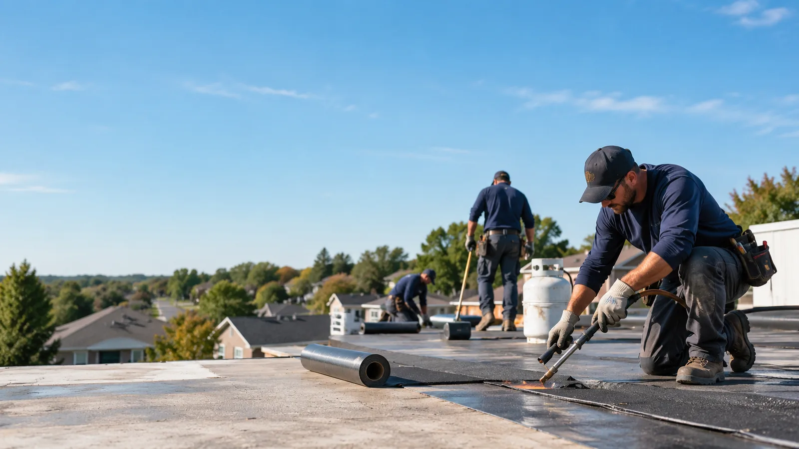 Flat Roof Leak Repair providers in Burton, OH